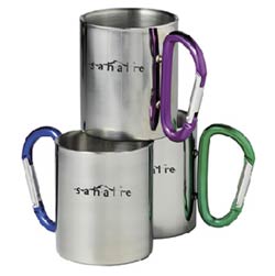 Carabiner camp mug