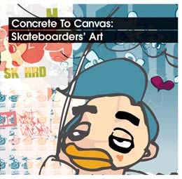 Concrete to canvas: Skateboarder's art