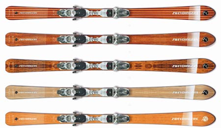 Line of Zweydingers skis