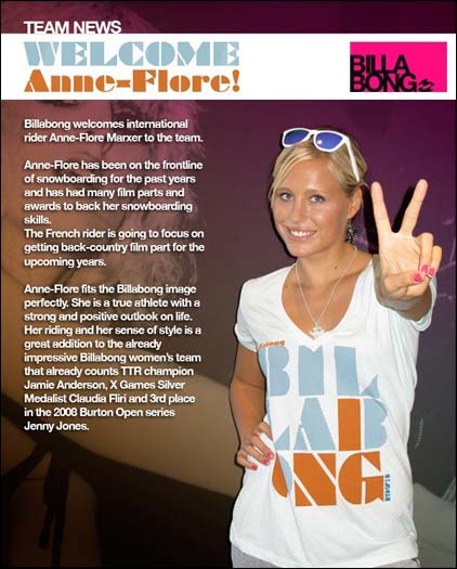 Ann-Flore Marxer Billabong