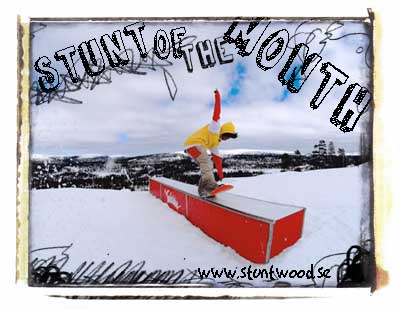 Stuntwood - stunt of the month