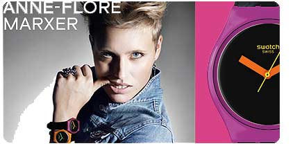 Ann-Flore Marxer for Swatch
