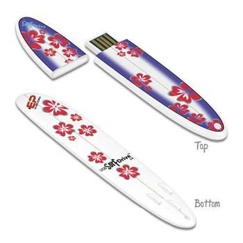 Surf board usb flash drive